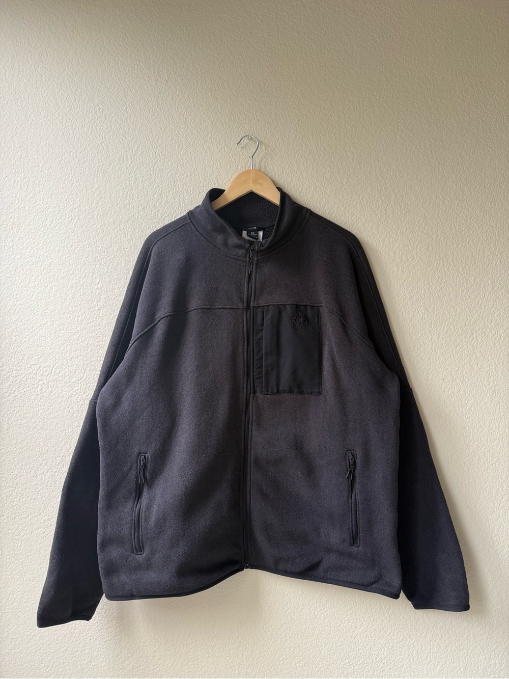 The North Face Black Full-Zip Fleece Jacket
